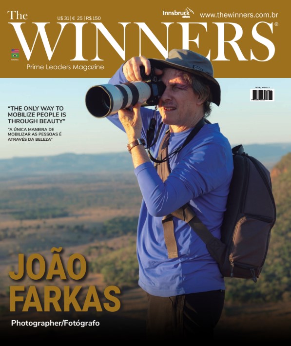 Capa da Revista The Winner nº 74 - João Farkas
