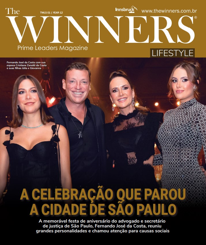 Capa da Revista The Winner nº 35 - Rodrigo Sangion