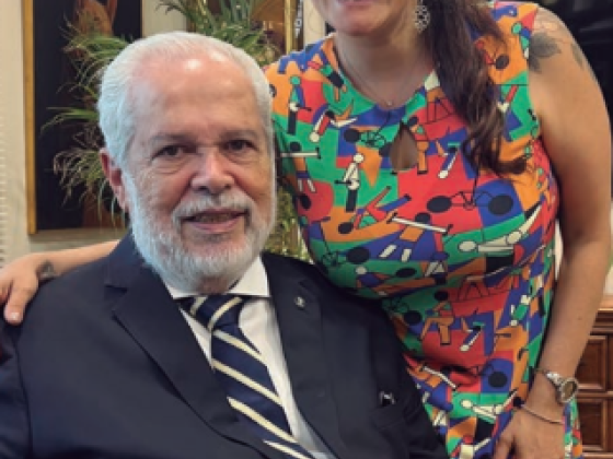 Henrique Nelson Calandra e Tathiana Turbian