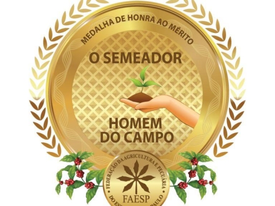 Medalha de honra Trabalhador Rural FAESP – 2015 – Fábio de Salles Meirelles