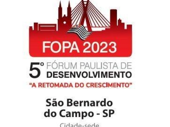 FOPA 2023 - Fórum Paulista de Desenvolvimento